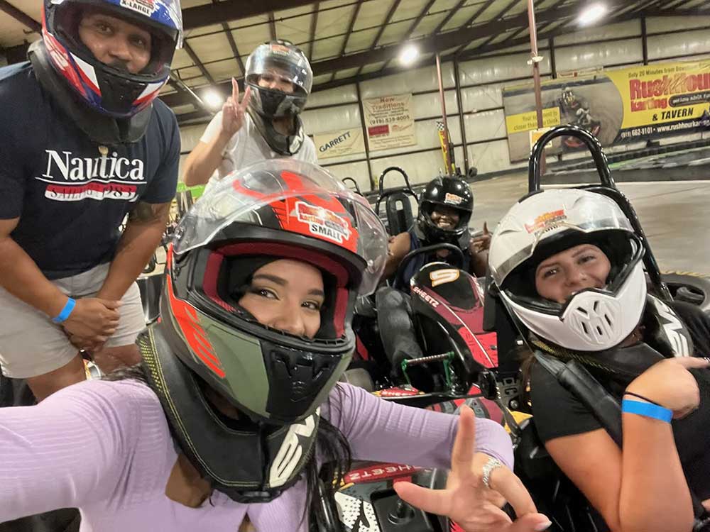 Roofing Company Staff - Go-Kart Race Event
