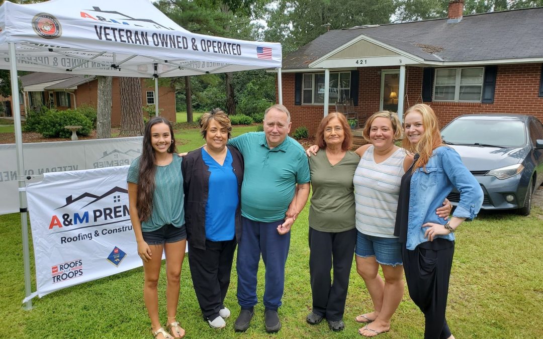 NC Roofs for Veterans | James Shook