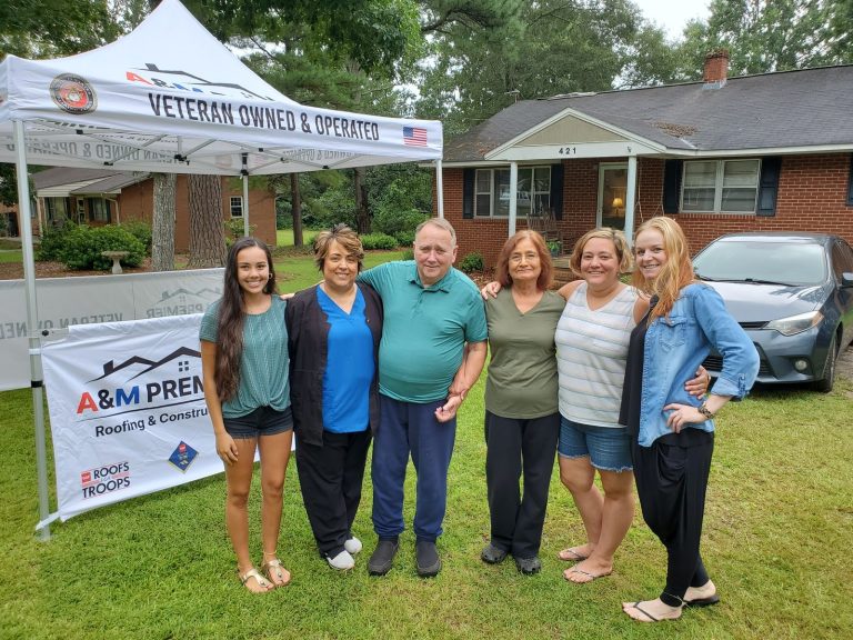 NC Roofs for Veterans | James Shook