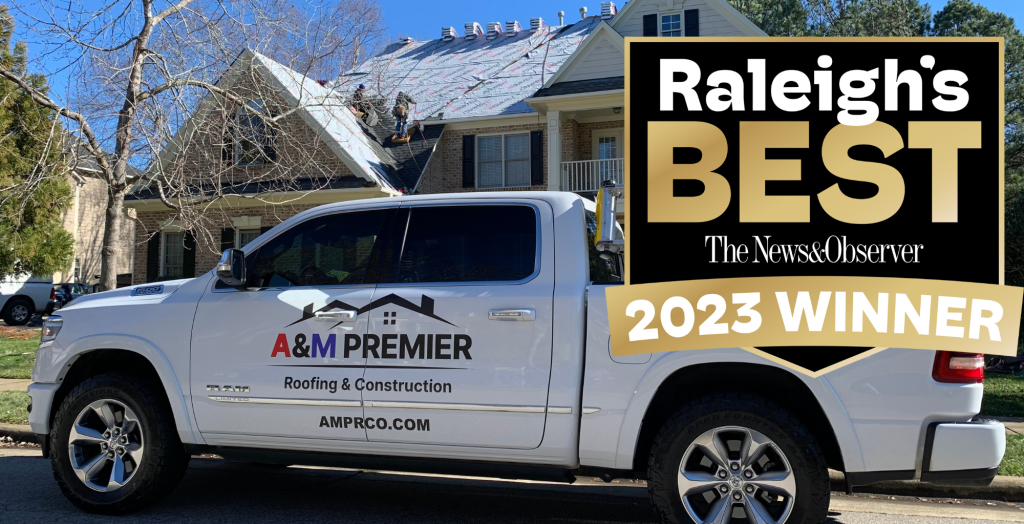 A&M Premier wins Raleigh Best Roofing Company