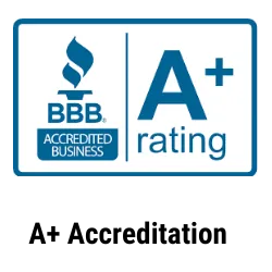 A+ Accreditation from BBB