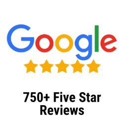 Google 500+ Five Star Reviews